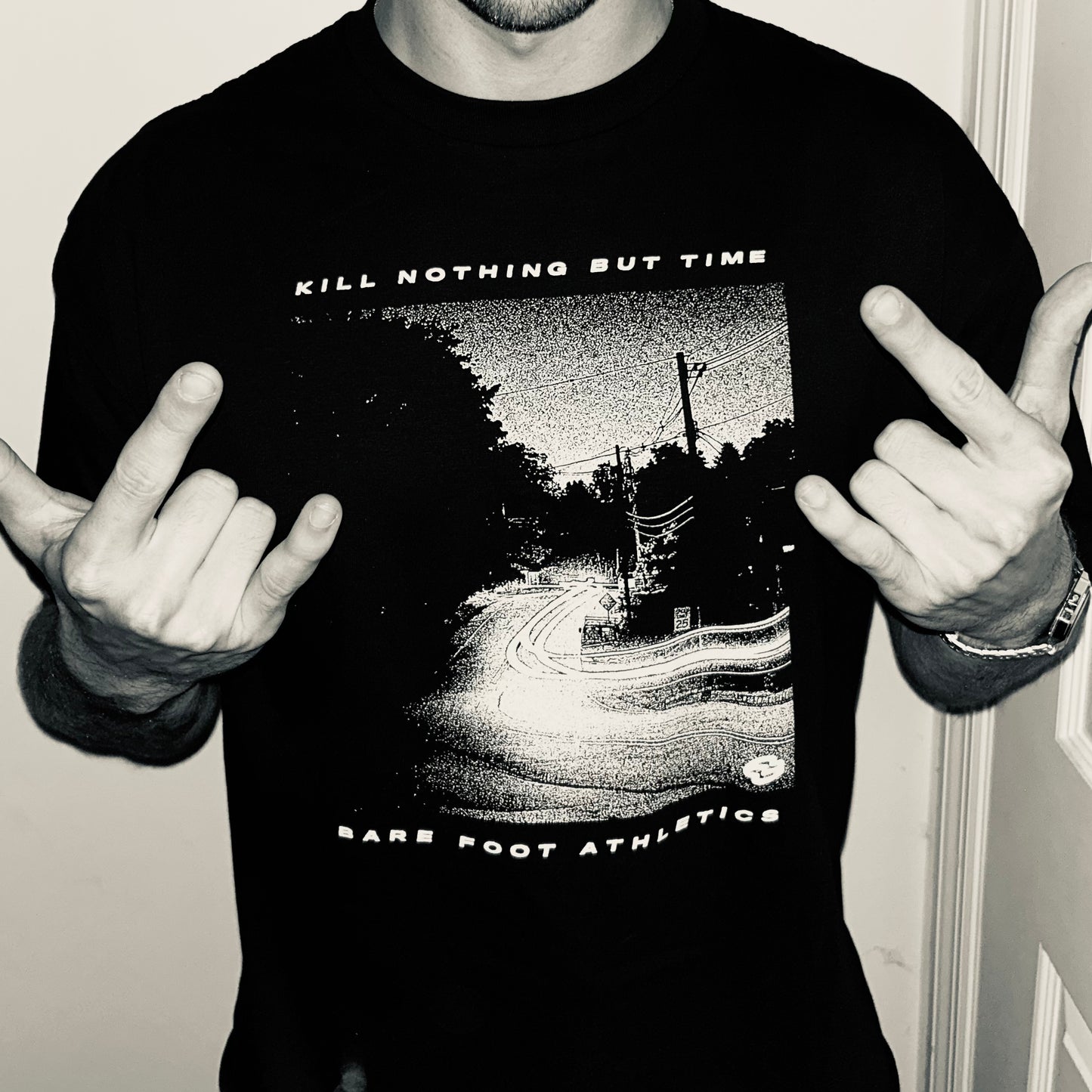 KNBT TEE - BLACK