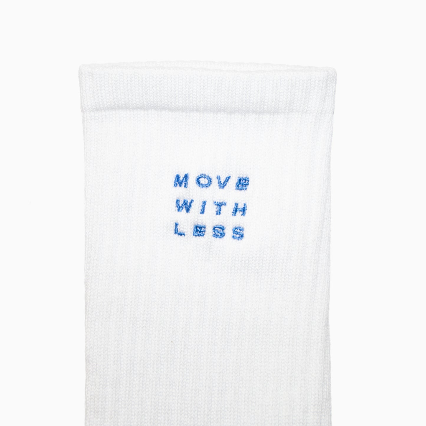 BF RIB SOCK - WHITE